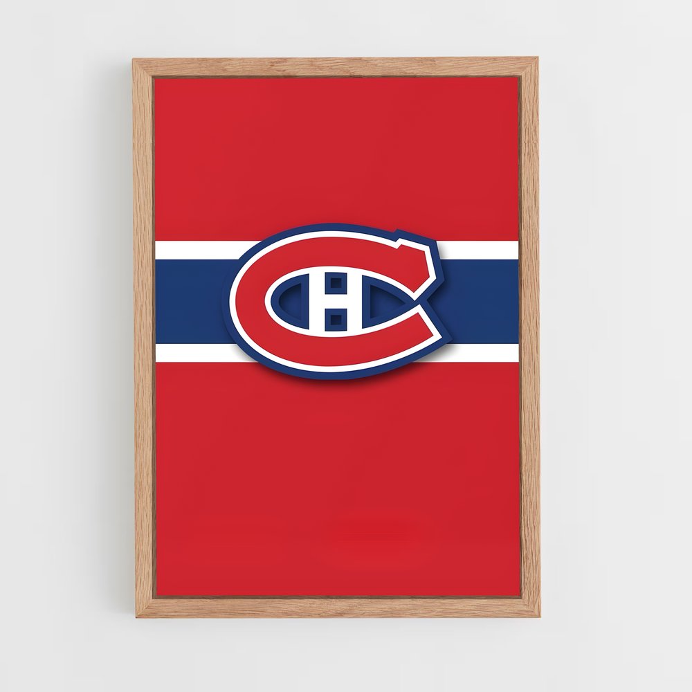Poster Montreal canadiens – affiche Hockey sur glace (vue 4)